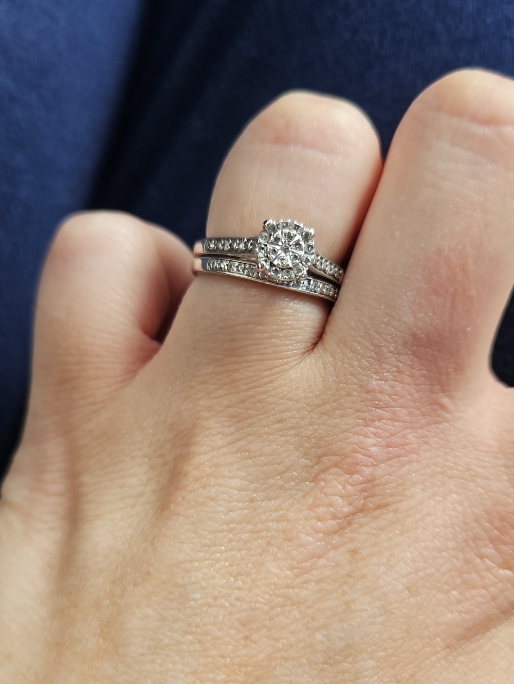 Diamond Engagement Ring Set
